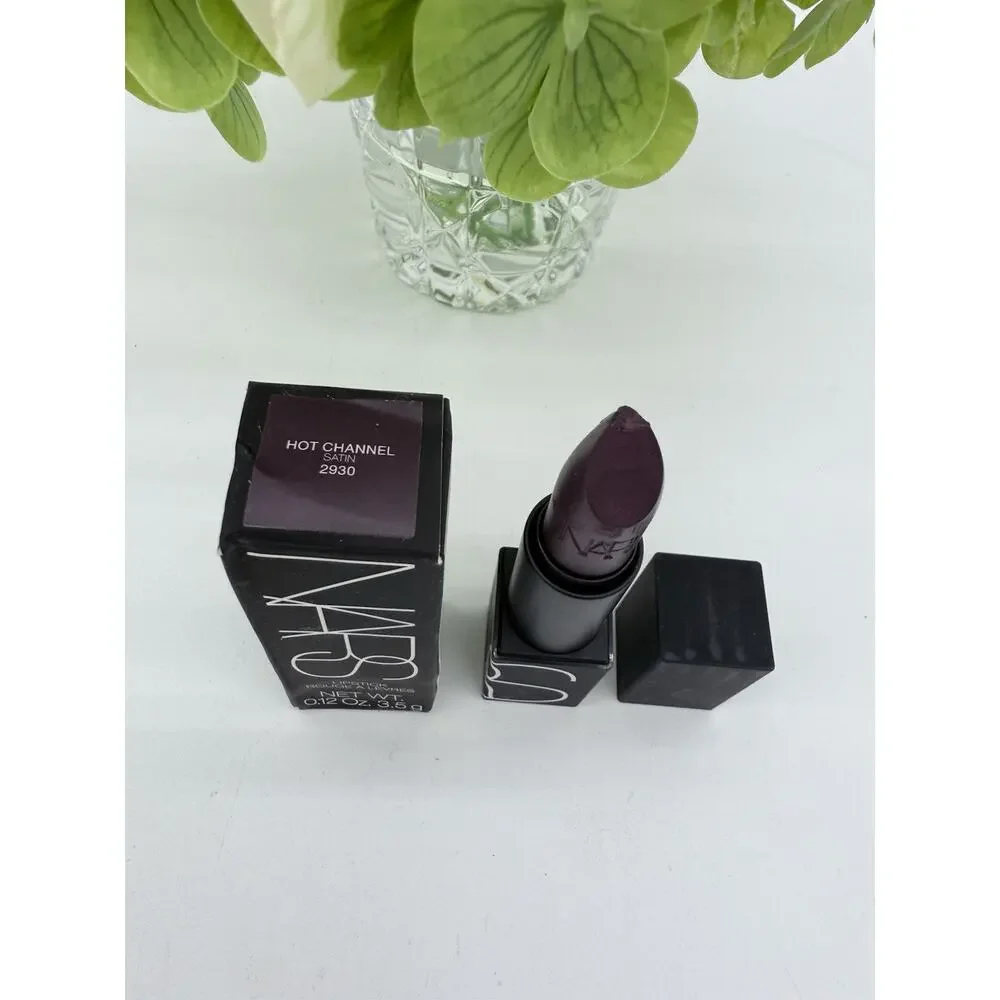 Nars Lipstick Hot Channel Satin 0.12oz./3.5g Damaged Tip